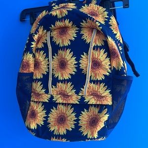 Lands End sunflower backpack